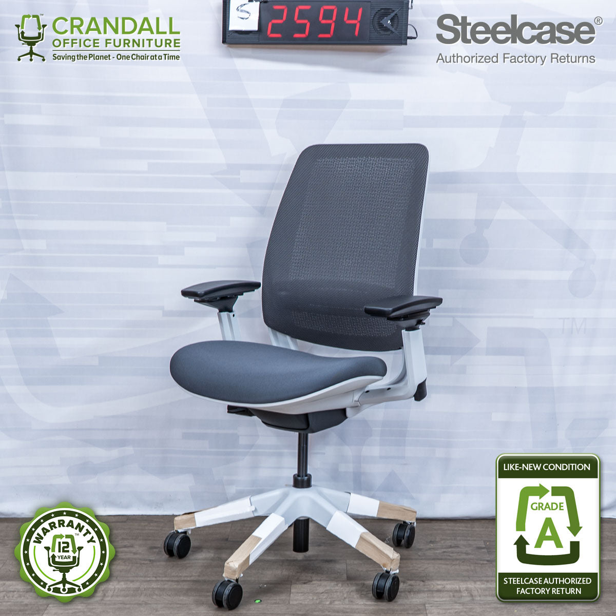 S-2594 - Steelcase Series 2 - Grade A