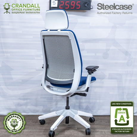 S-2595 - Steelcase Series 2 with Headrest - Grade A