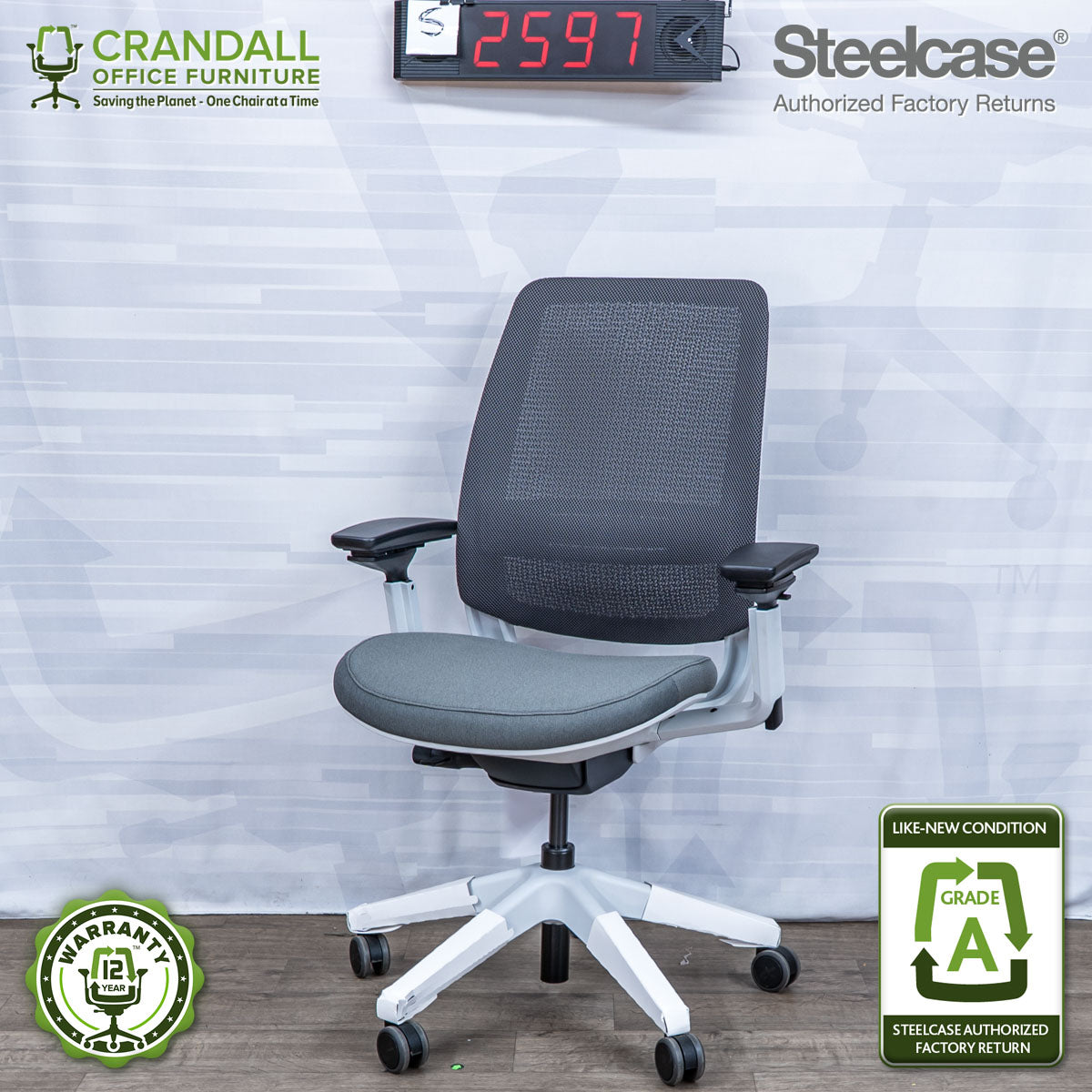 S-2597 - Steelcase Series 2 - Grade A
