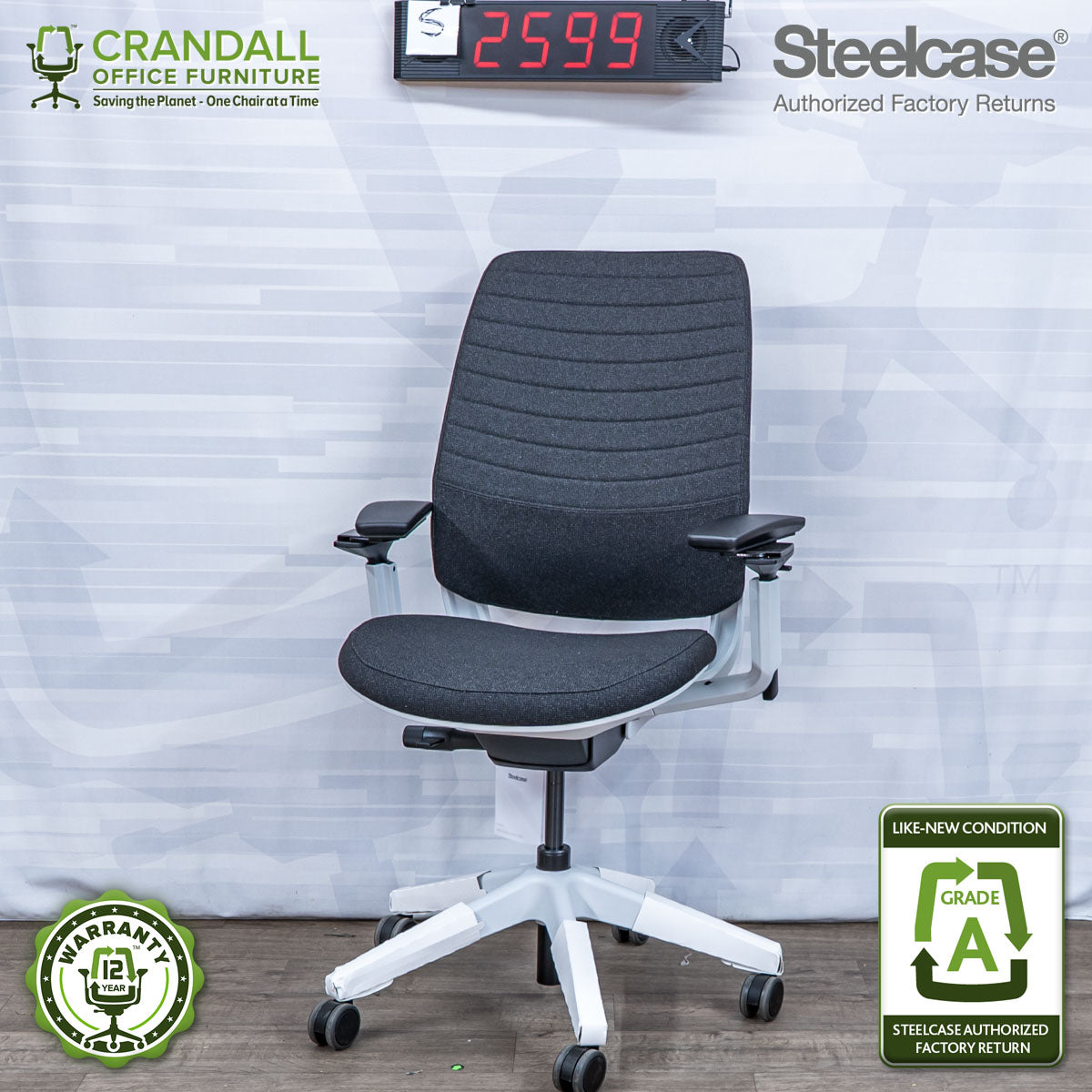 S-2599 - Steelcase Series 2 - Grade A