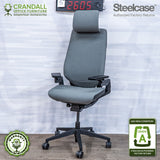 S-2605 - Steelcase Gesture with Headrest - Grade A