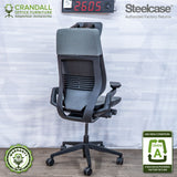 S-2605 - Steelcase Gesture with Headrest - Grade A