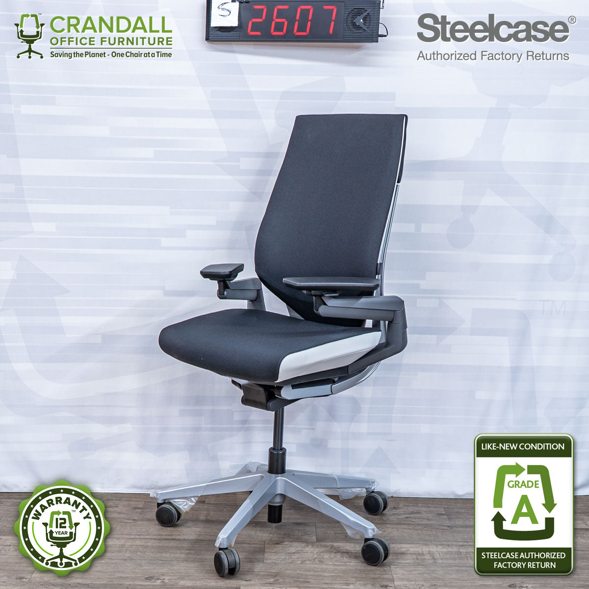 S-2607 - Steelcase Gesture - Grade A