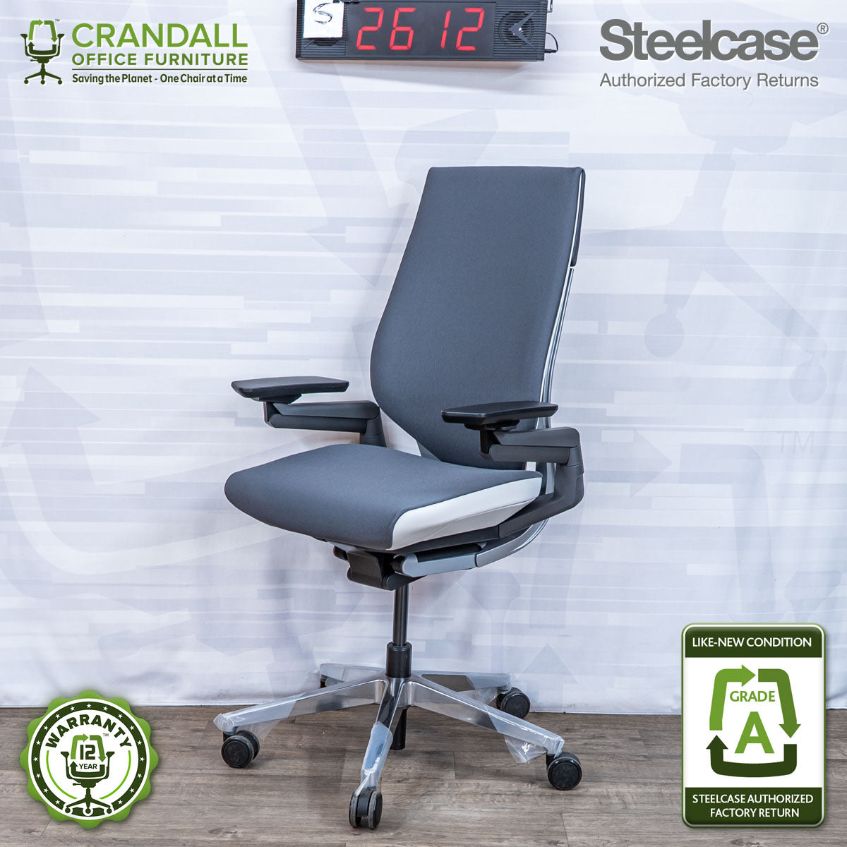 S-2612 - Steelcase Gesture - Grade A