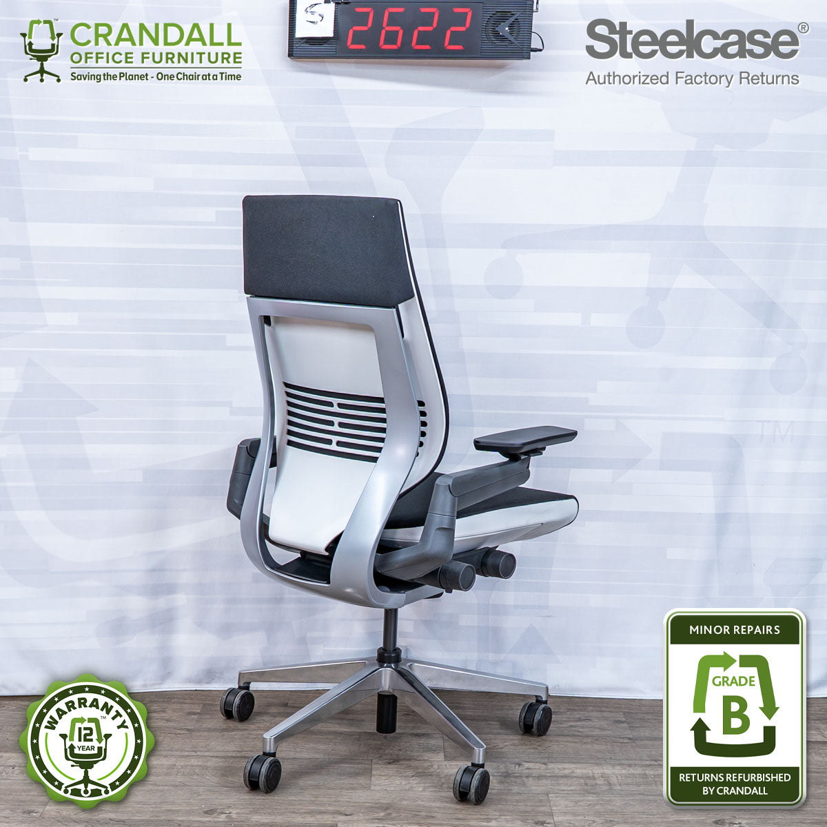 S-2622 - Steelcase Gesture - Grade B