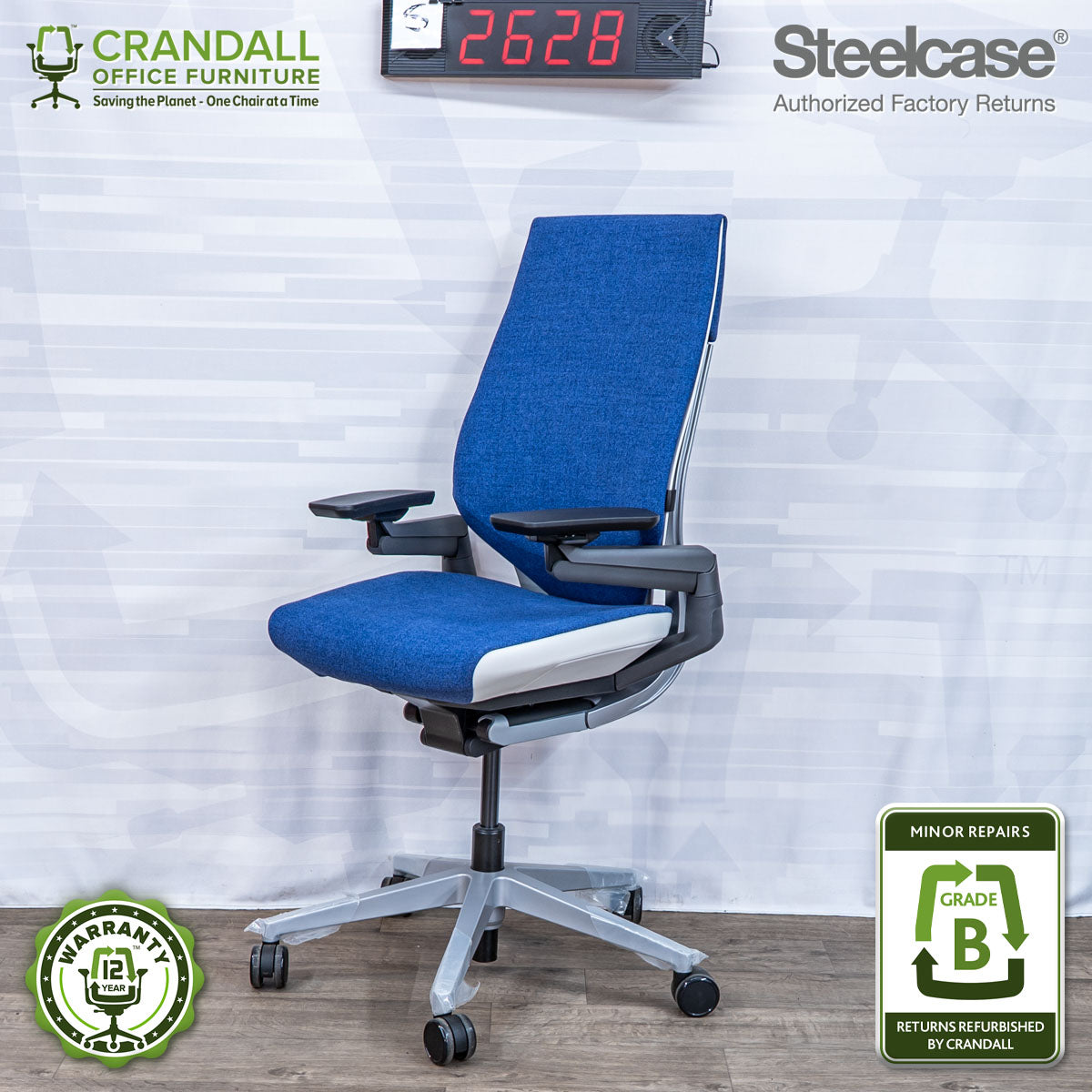 S-2628 - Steelcase Gesture - Grade B