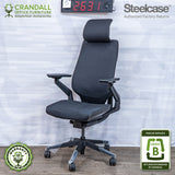 S-2631 - Steelcase Gesture with Headrest - Grade B