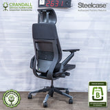 S-2631 - Steelcase Gesture with Headrest - Grade B