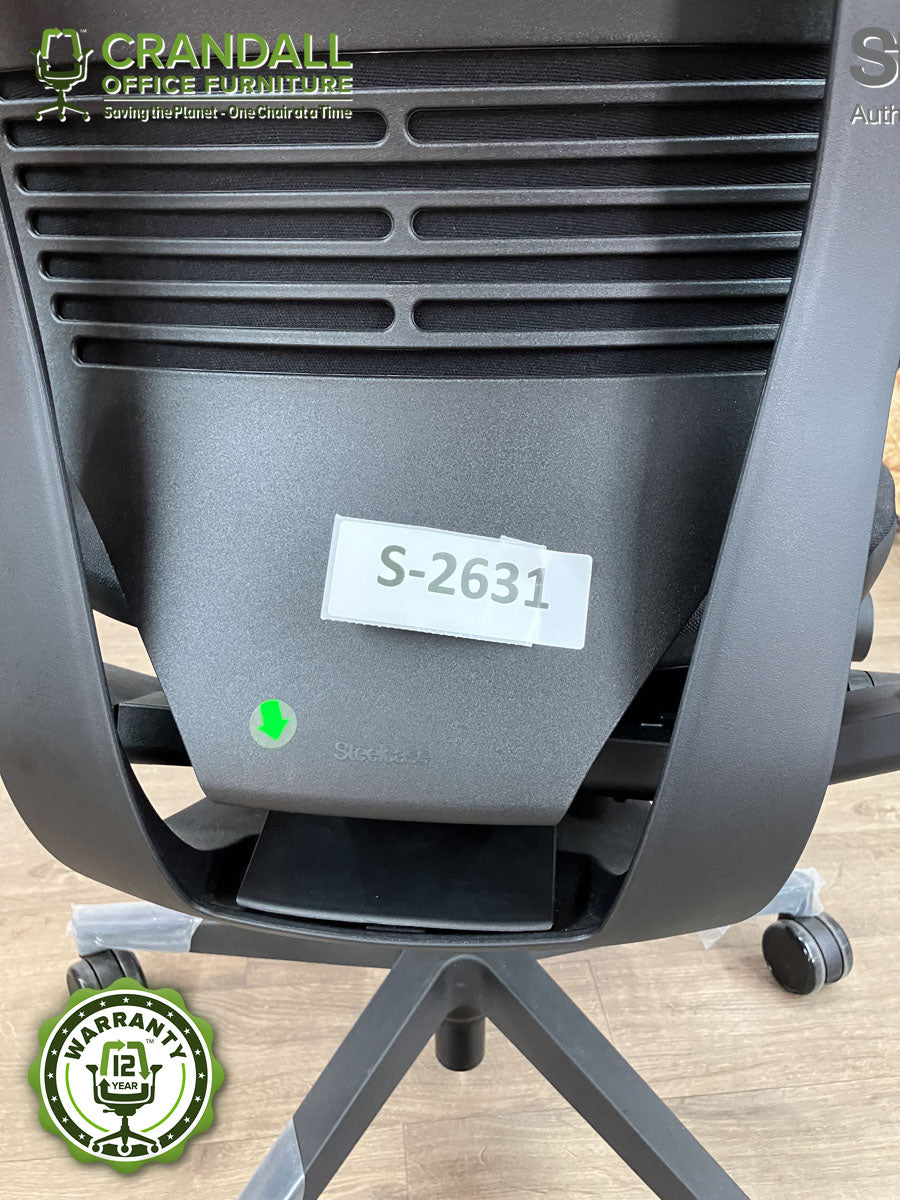 S-2631 - Steelcase Gesture with Headrest - Grade B