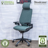 S-2634 - Steelcase Gesture with Headrest - Grade B
