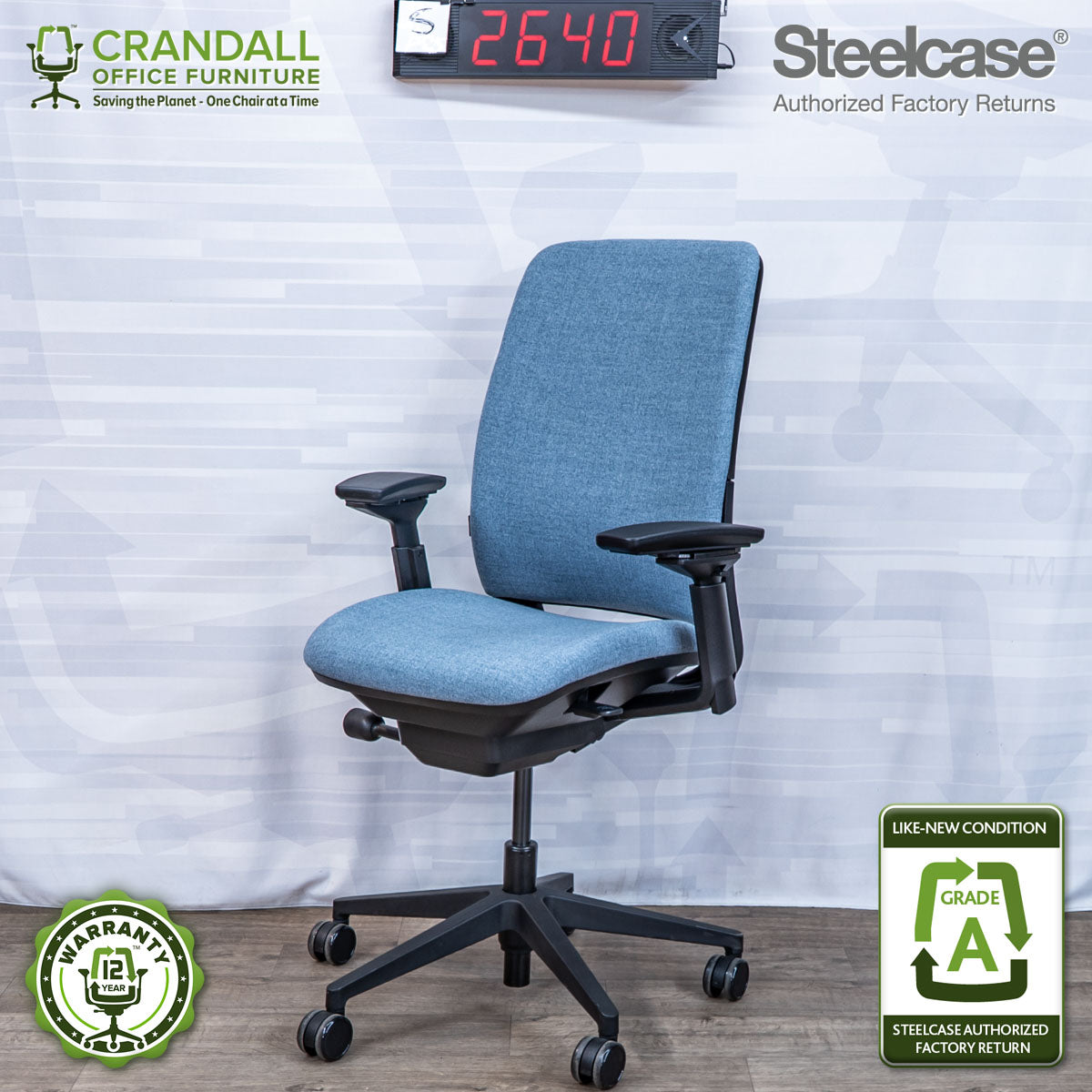 S-2640 - Steelcase Amia - Grade A