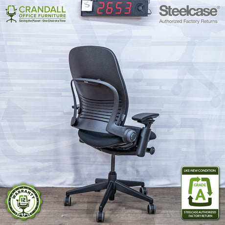 S-2653 - Steelcase V2 Leap - Grade A