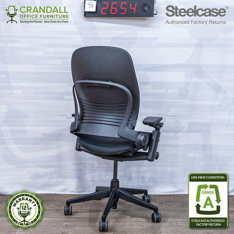 S-2654 - Steelcase V2 Leap - Grade A