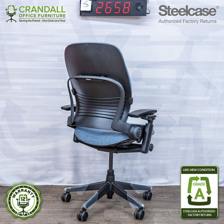 S-2658 - Steelcase V2 Leap - Grade A