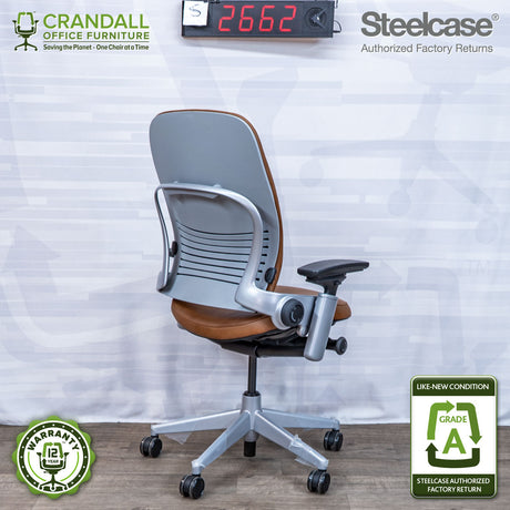 S-2662 - Steelcase V2 Leap - Grade A