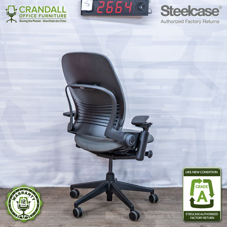 S-2664 - Steelcase V2 Leap - Grade A