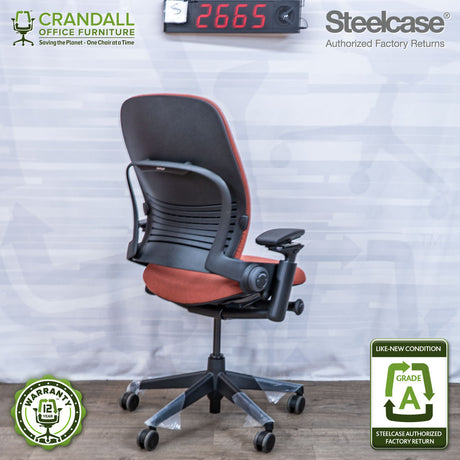 S-2665 - Steelcase V2 Leap - Grade A