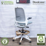 S-2680 - Steelcase Series 1 with Coat Rack - Grade A