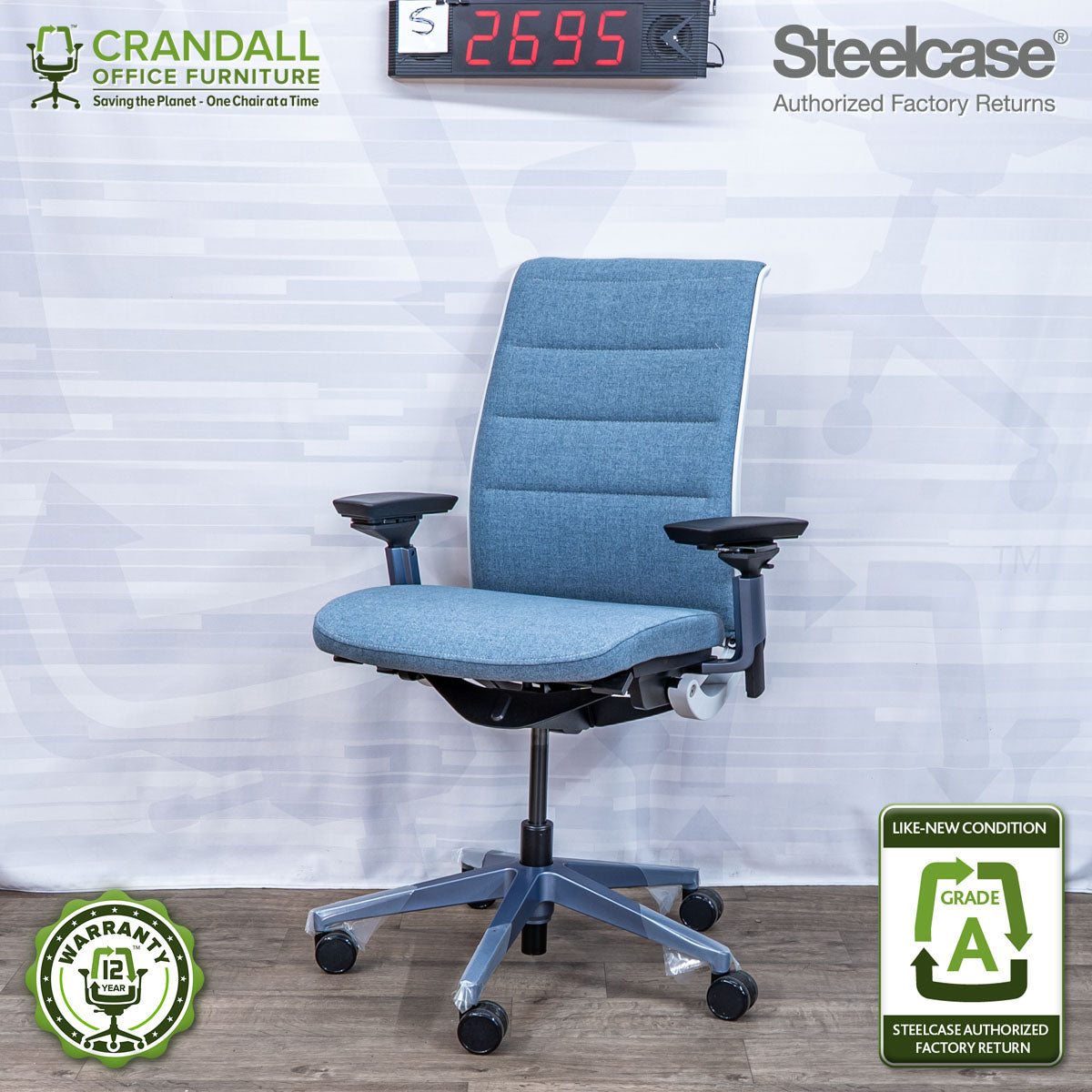 S-2695 - Steelcase V2 Think - Grade A
