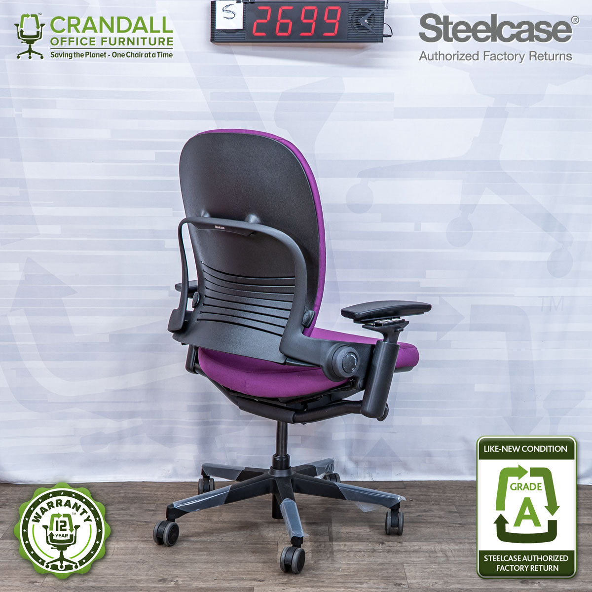 S-2699 - Steelcase Leap Plus - Grade A