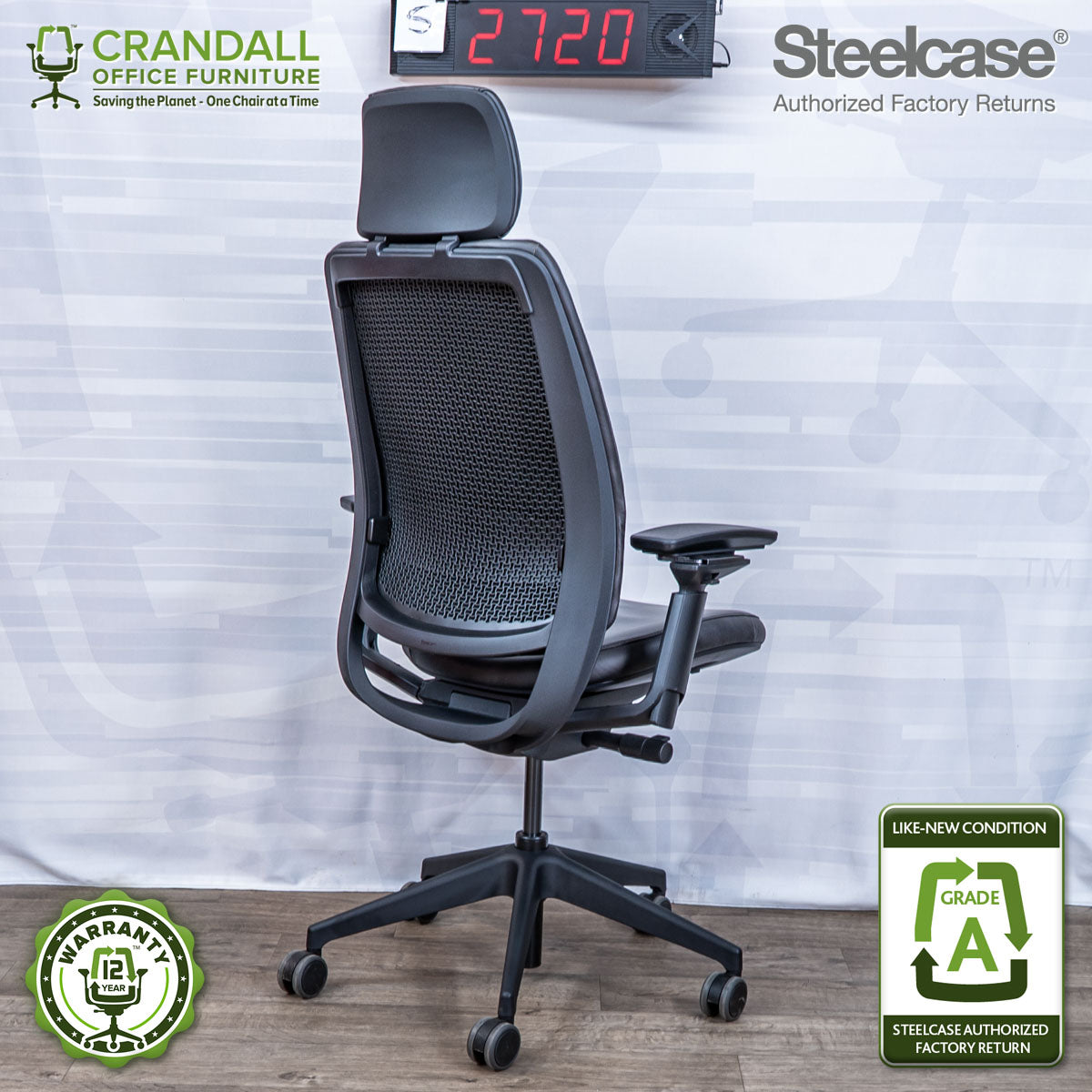 S-2720 - Steelcase Series 2 with Headrest - Grade A