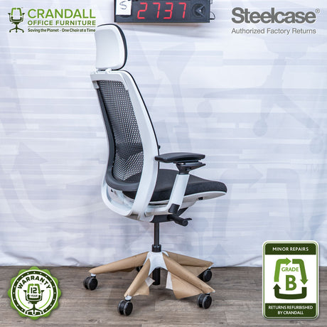 S-2737 - Steelcase Series 2 with Headrest - Grade B