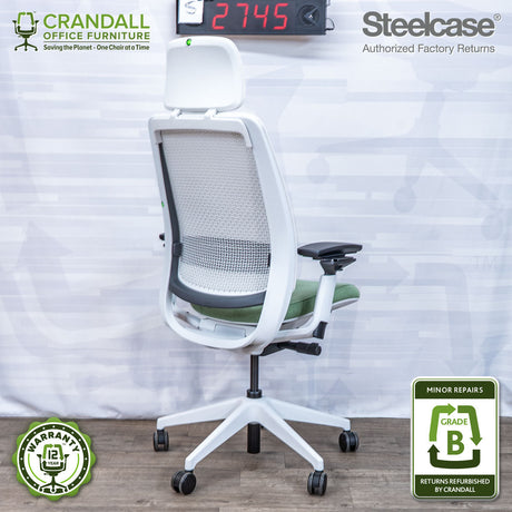 S-2745 - Steelcase Series 2 with Headrest - Grade B