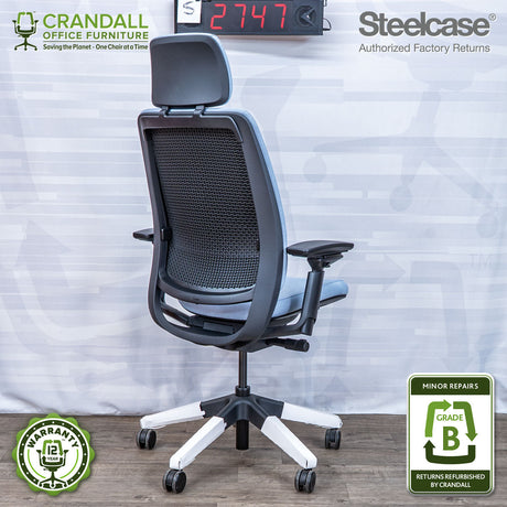 S-2747 - Steelcase Series 2 with Headrest - Grade B