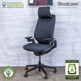 S-2768 - Steelcase Gesture with Headrest - Grade A