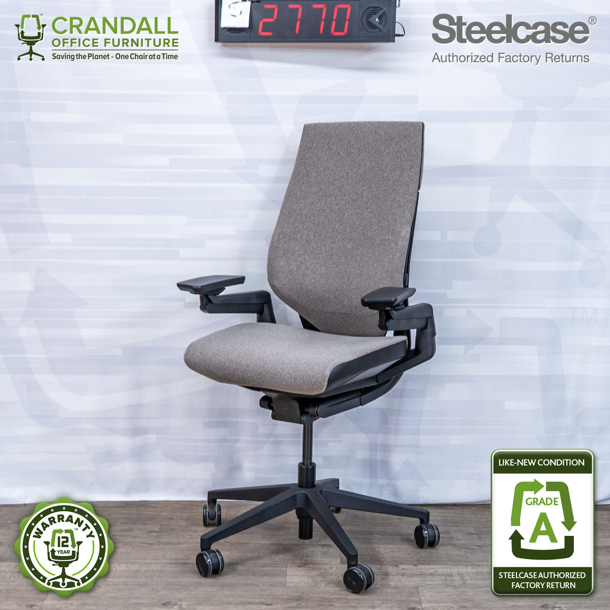 S-2770 - Steelcase Gesture - Grade A