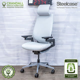 S-2774 - Steelcase Gesture with Headrest - Grade B