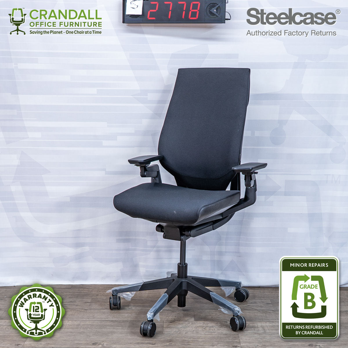 S-2778 - Steelcase Gesture - Grade B