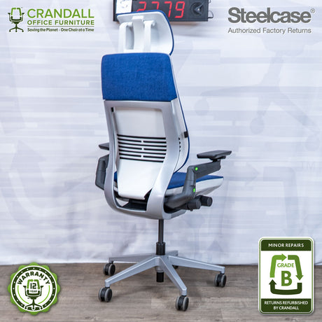S-2779 - Steelcase Gesture with Headrest - Grade B