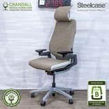 S-2785 - Steelcase Gesture with Headrest - Grade B