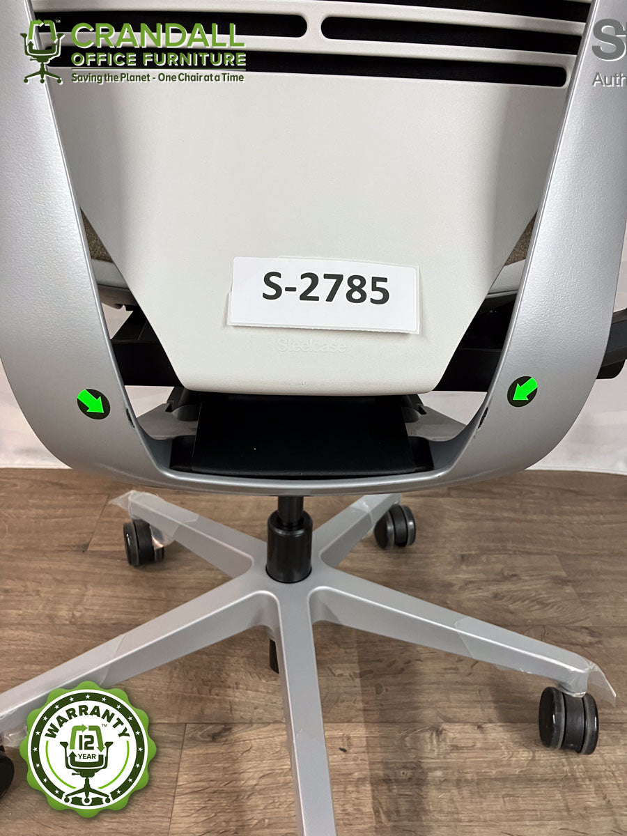 S-2785 - Steelcase Gesture with Headrest - Grade B