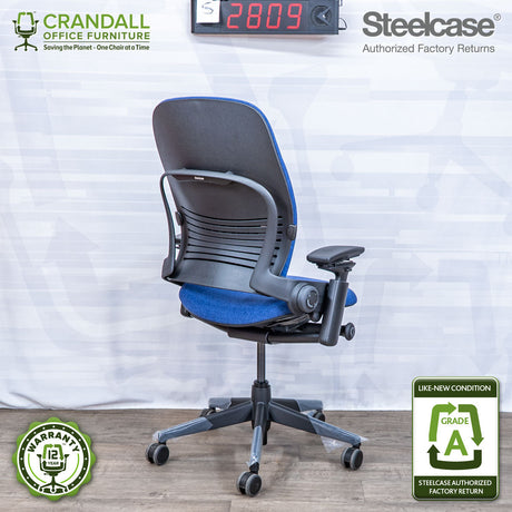 S-2809 - Steelcase V2 Leap - Grade A
