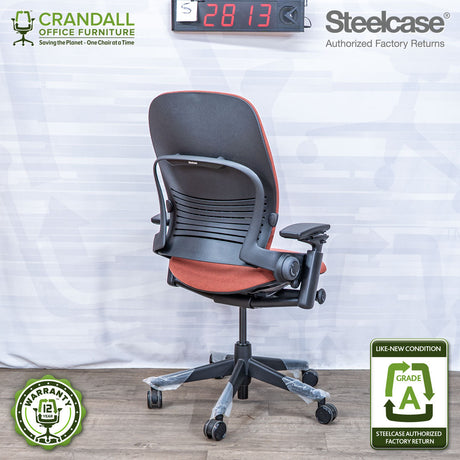 S-2813 - Steelcase V2 Leap - Grade A