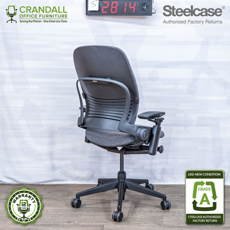 S-2814 - Steelcase V2 Leap - Grade A