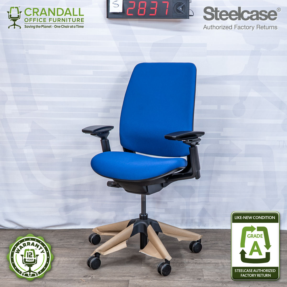 S-2837 - Steelcase Series 2 - Grade A – Crandall Office Furniture
