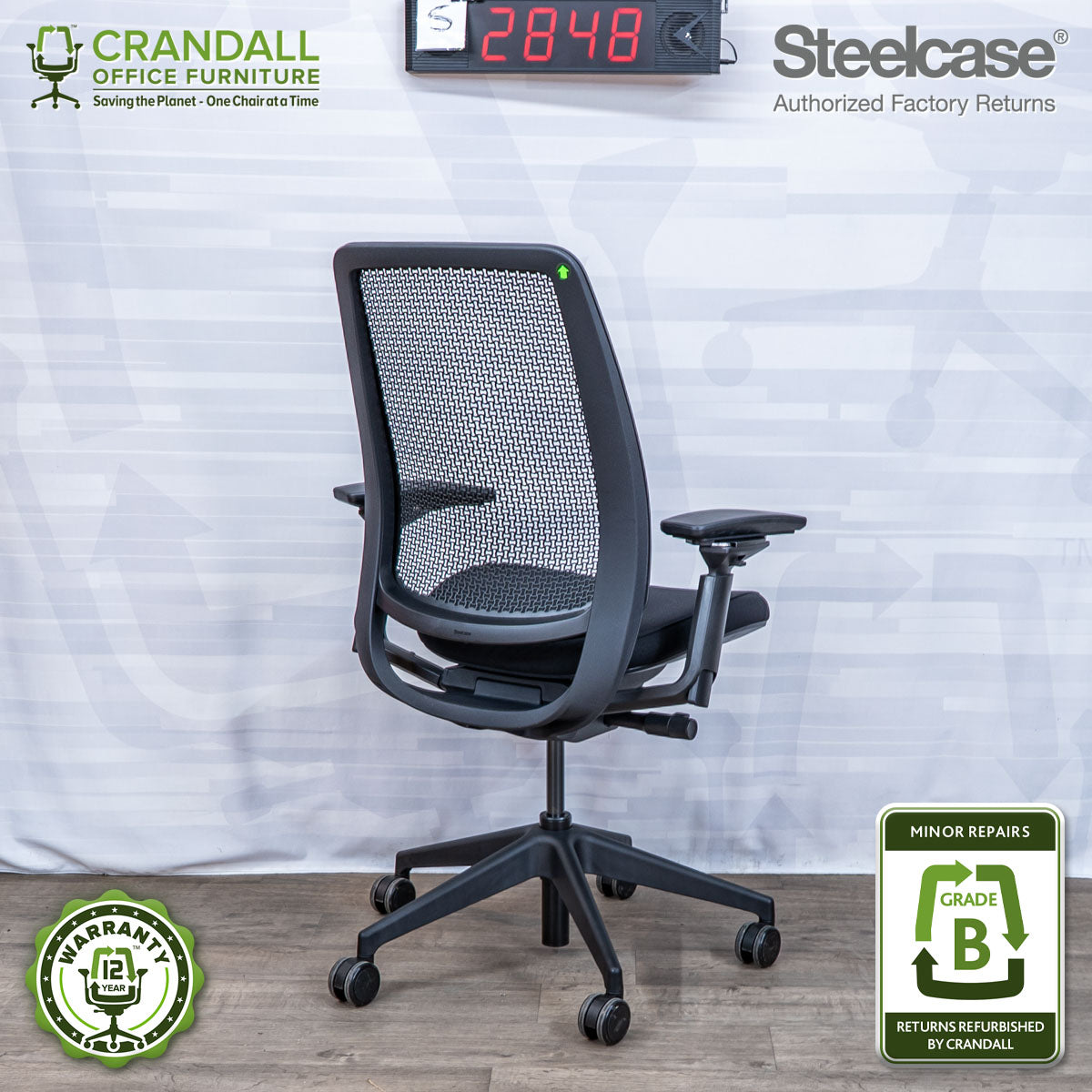 S-2848 - Steelcase Series 2 - Grade B