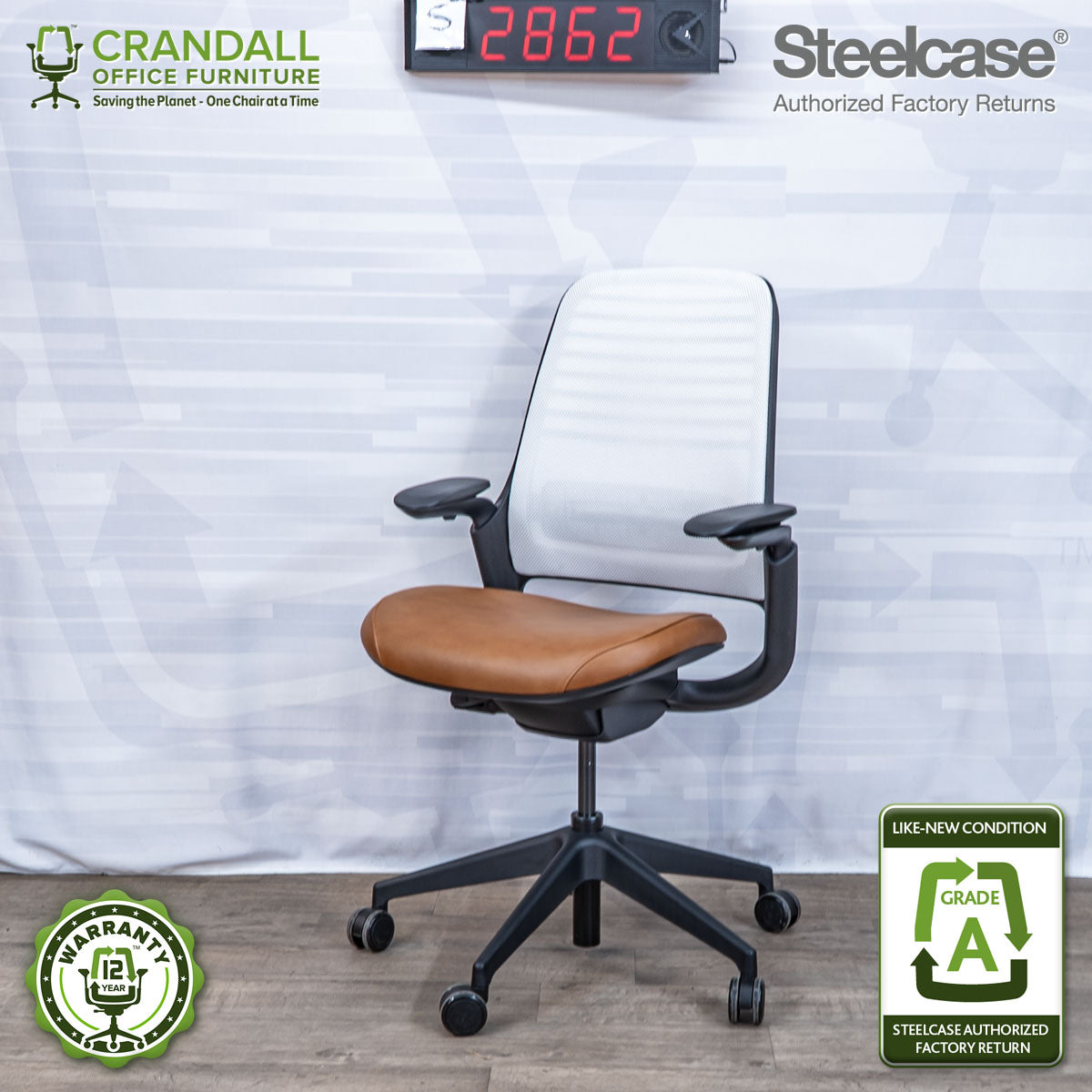 S-2862 - Steelcase Series 1 - Grade A – Crandall Office Furniture