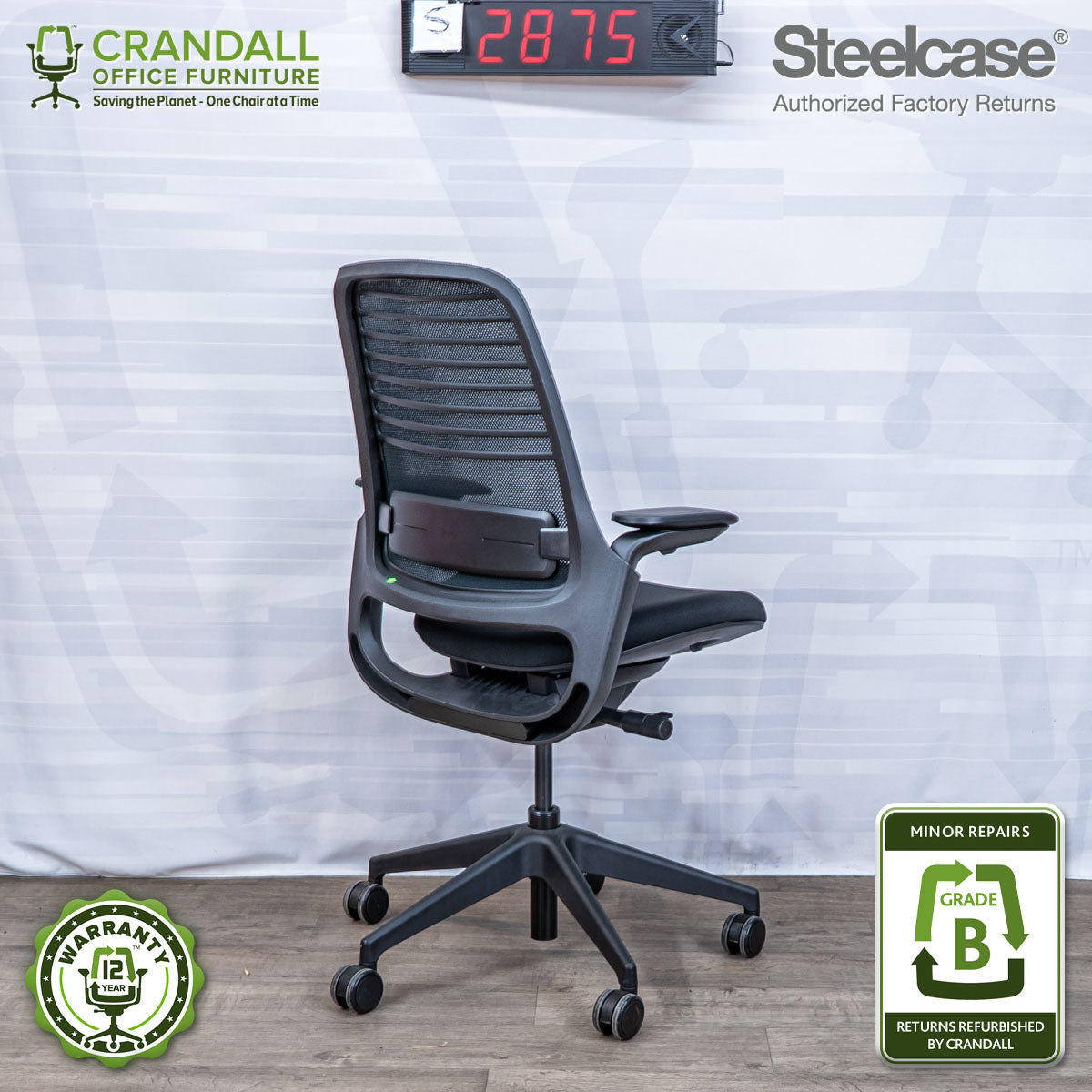 S-2875 - Steelcase Series 1 - Grade B