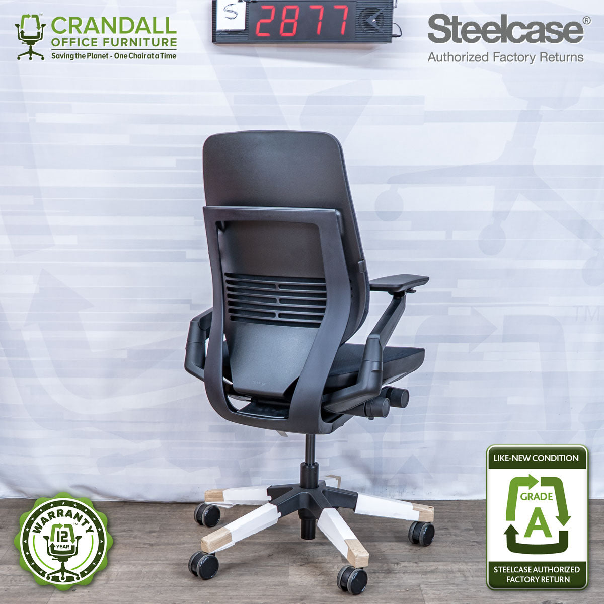 S-2877 - Steelcase Gesture - Grade A