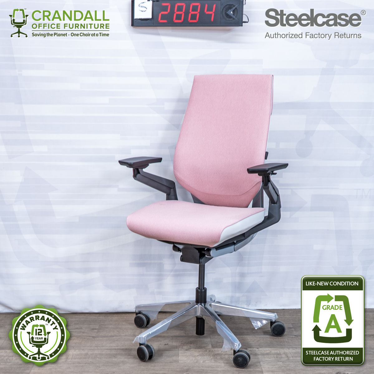 S-2884 - Steelcase Gesture - Grade A