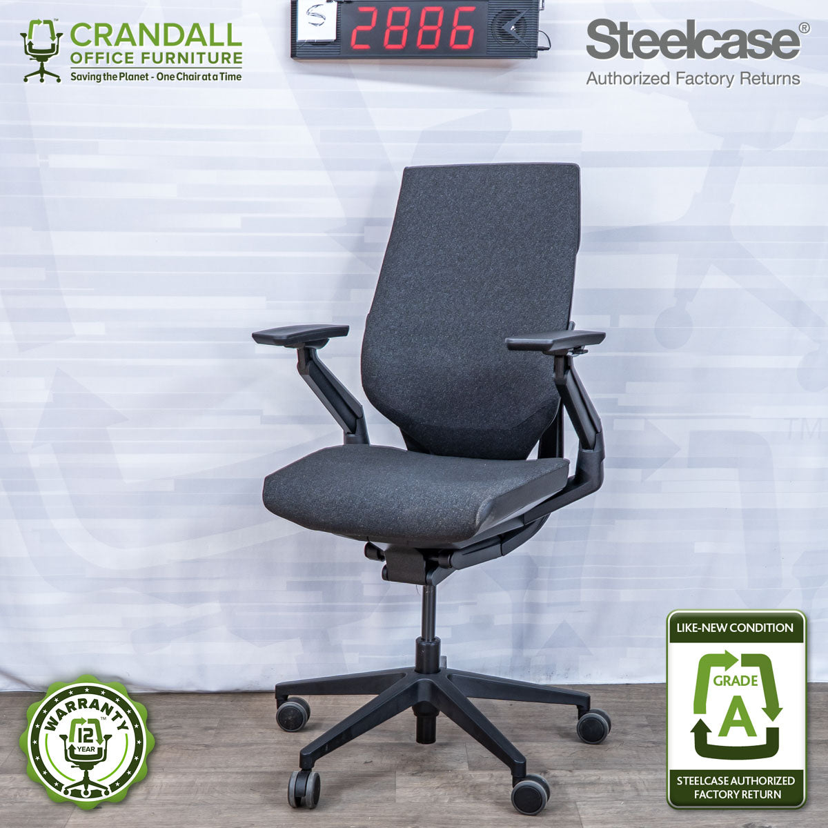 S-2886 - Steelcase Gesture - Grade A