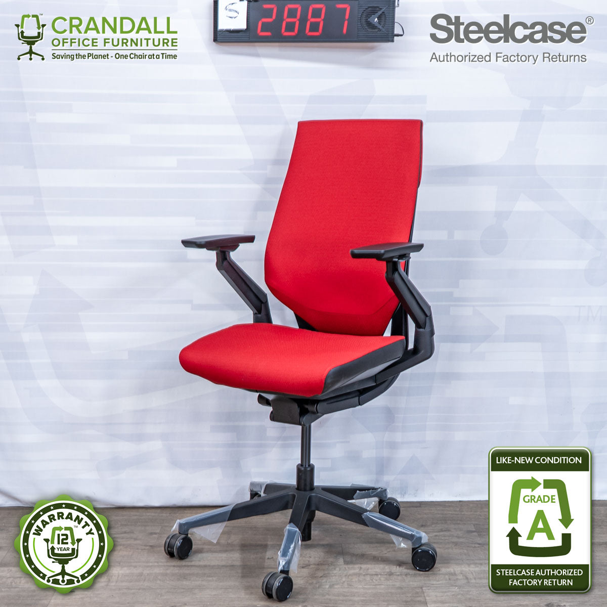 S-2887 - Steelcase Gesture - Grade A