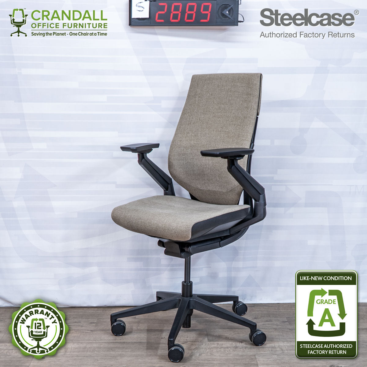S-2889 - Steelcase Gesture - Grade A