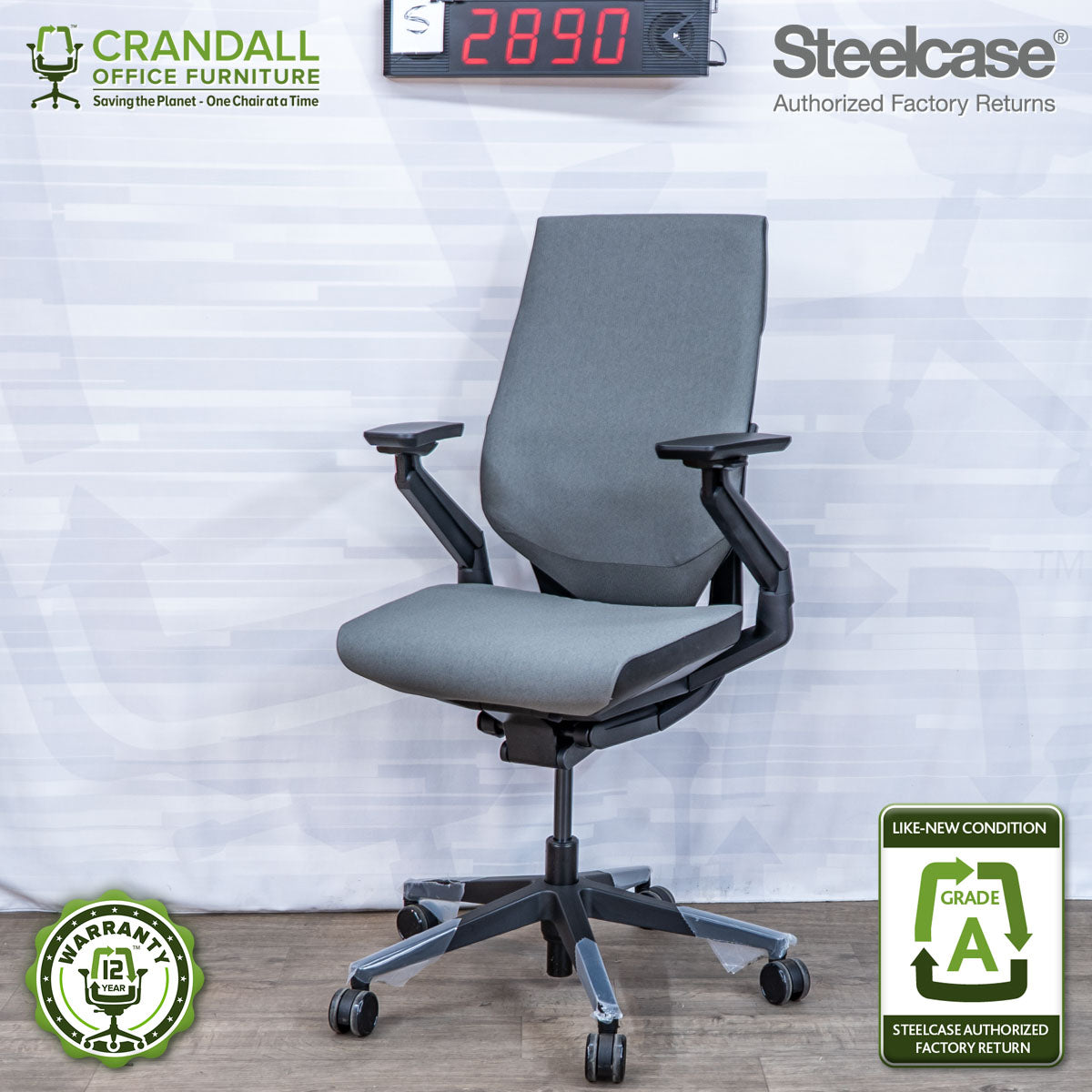 S-2890 - Steelcase Gesture - Grade A