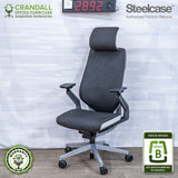 S-2892 - Steelcase Gesture with Headrest - Grade B