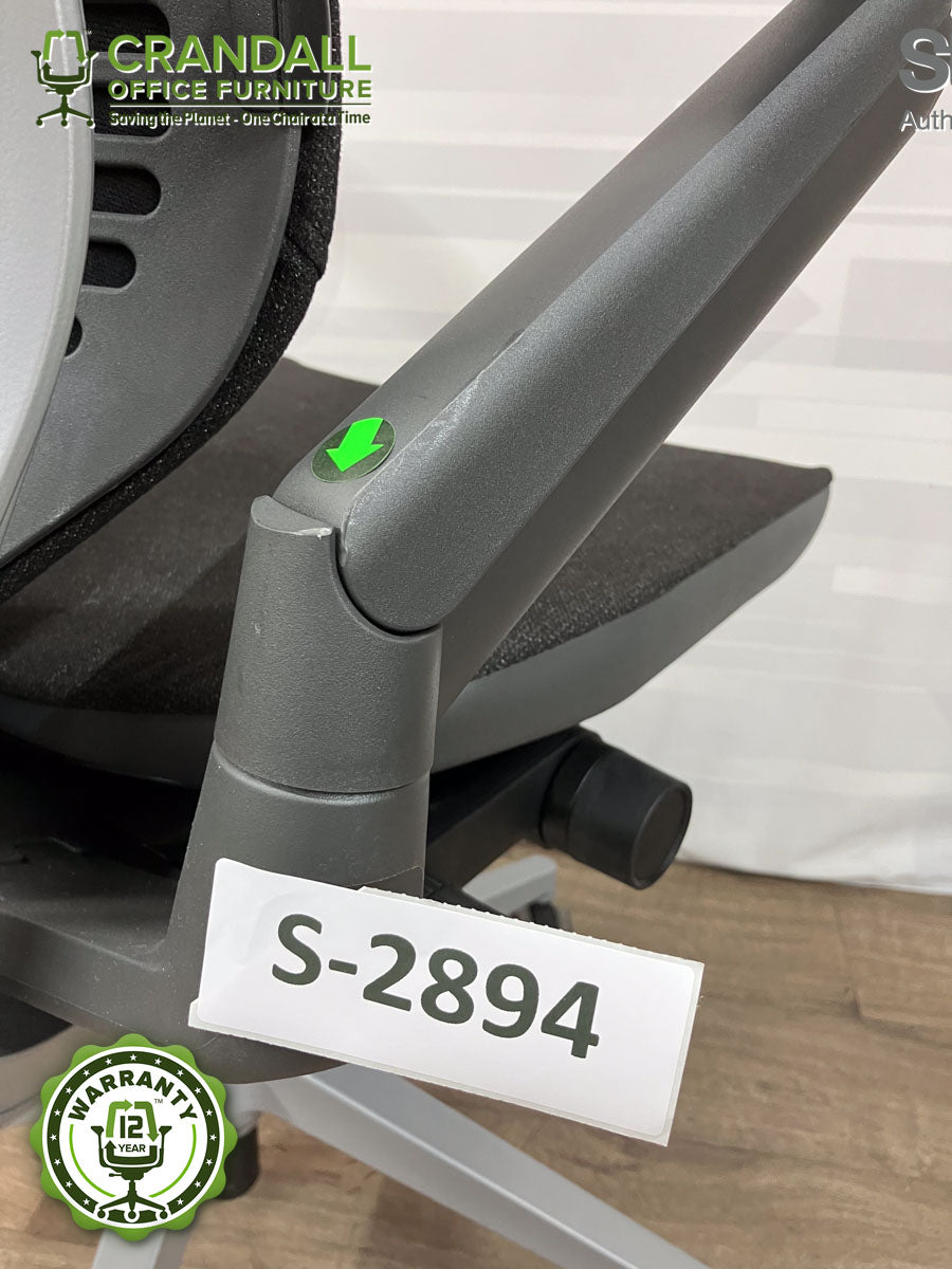 S-2894 - Steelcase Gesture with Headrest - Grade B